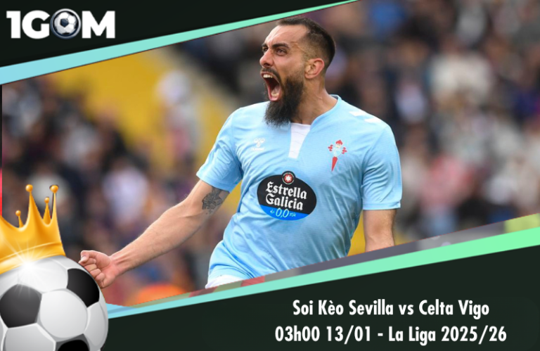 Soi Kèo Sevilla vs Celta Vigo 03h00 13/01 - La Liga 2025/26